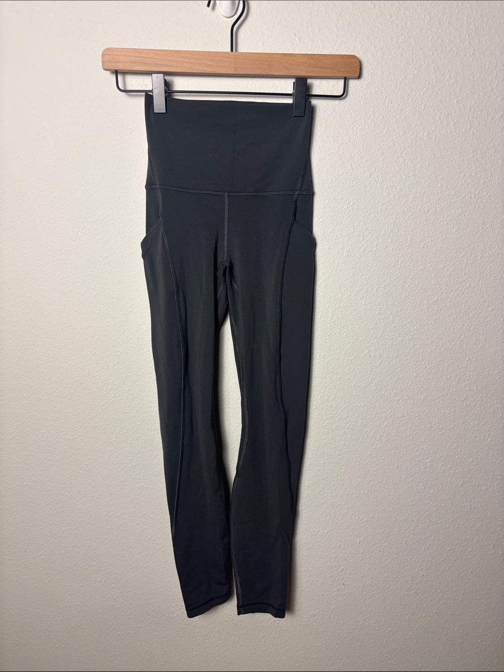 Lululemon Align High-Rise Pant with Pockets 25" Gray W5DCES